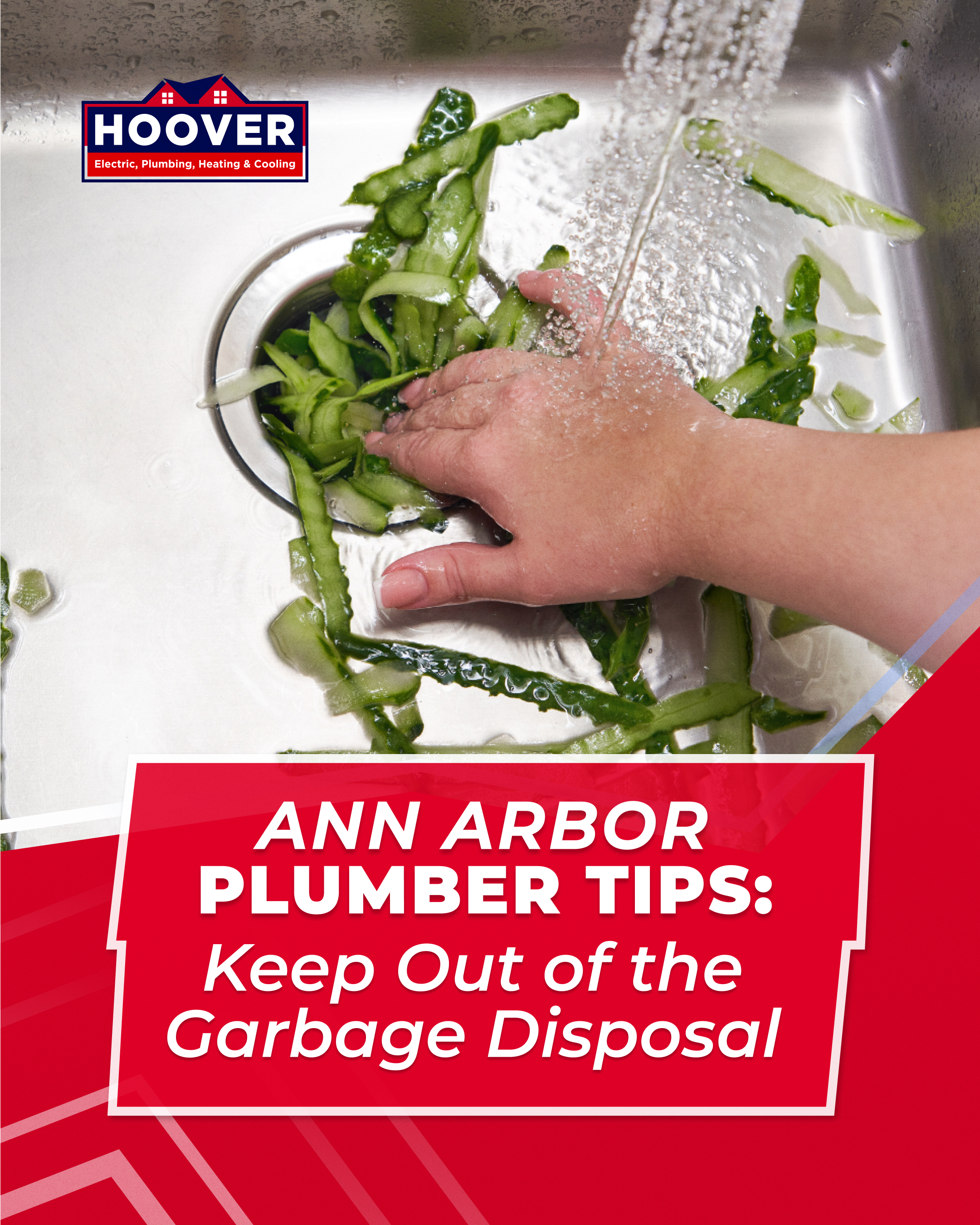 What not to put in the garbage disposal