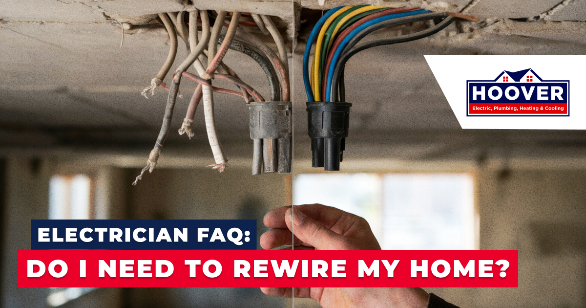 how to tell if house needs rewiring