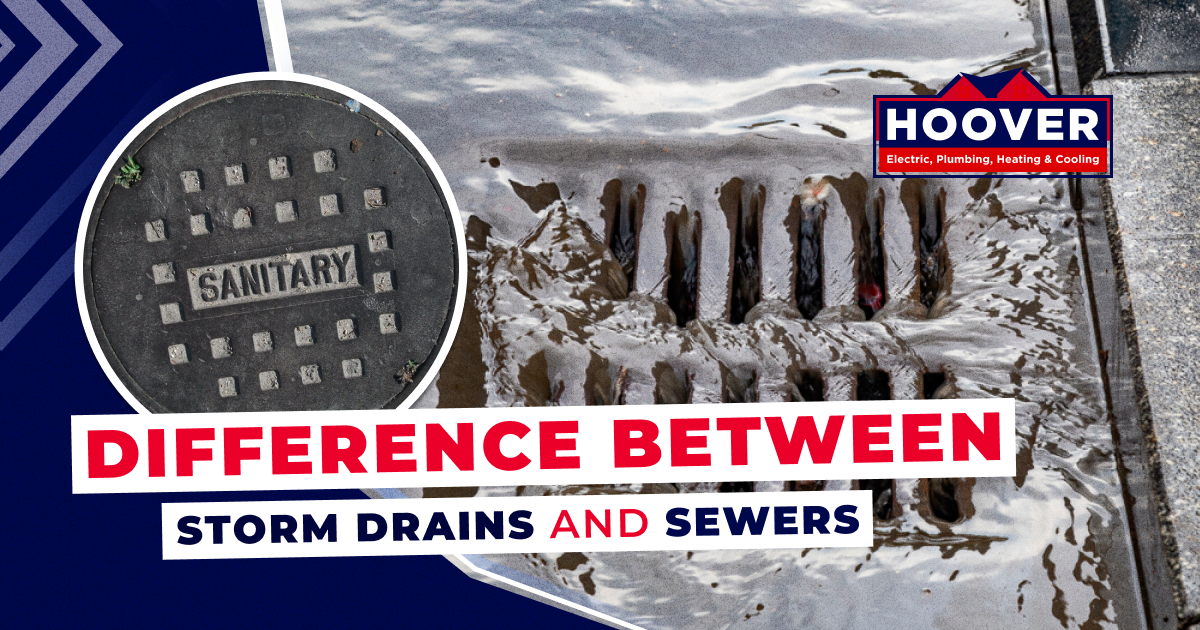 stormwater drainage vs wastewater system