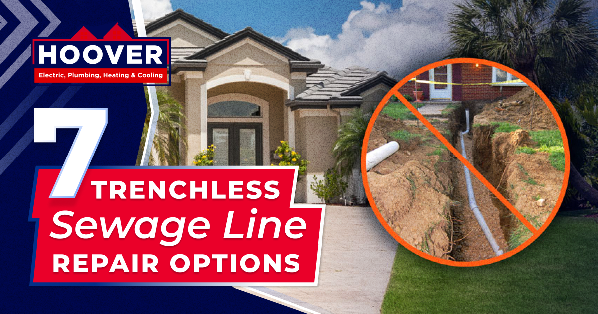 sewage line repair troy mi