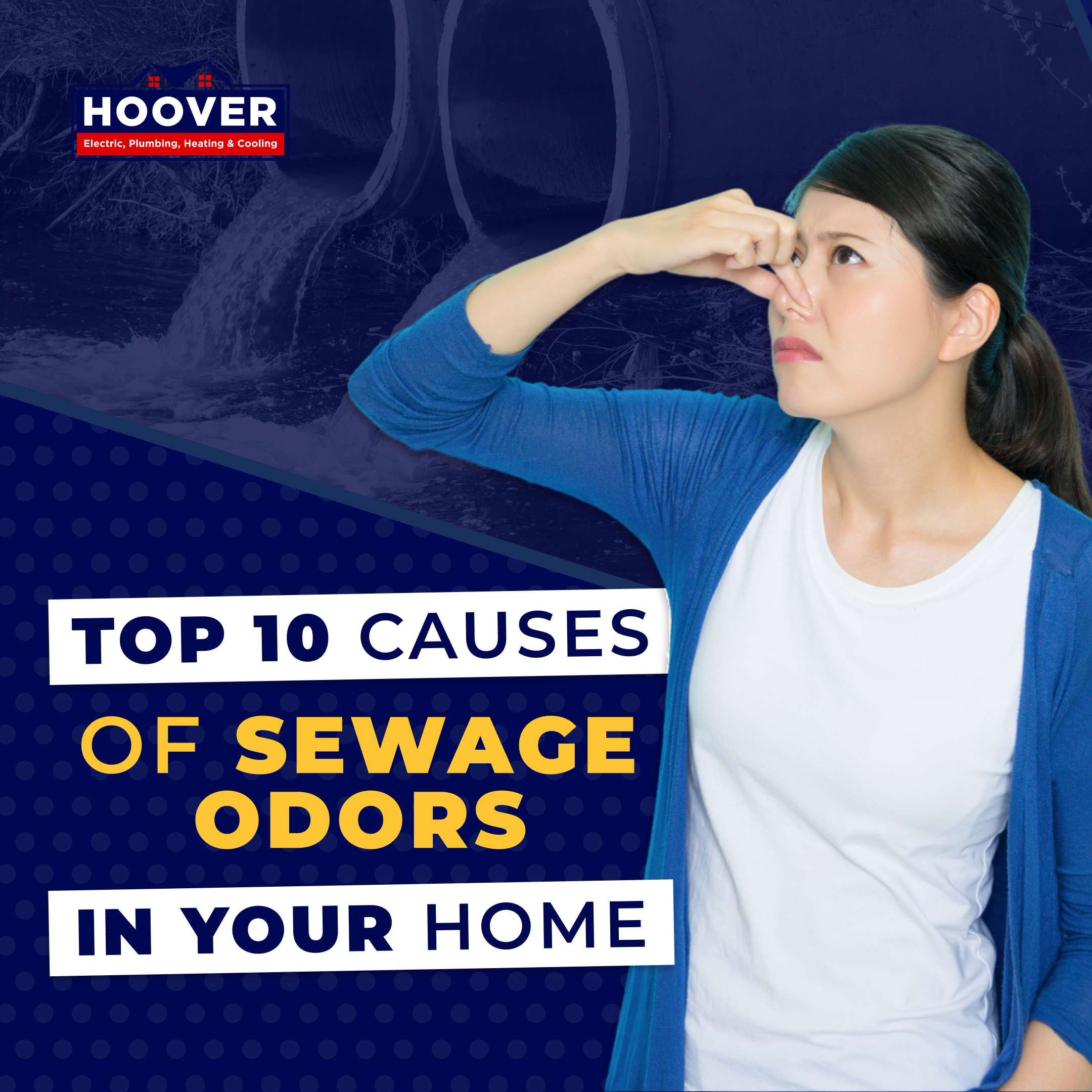 sewage odor