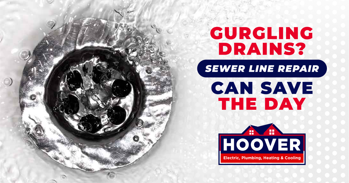 sewer backup gurgling