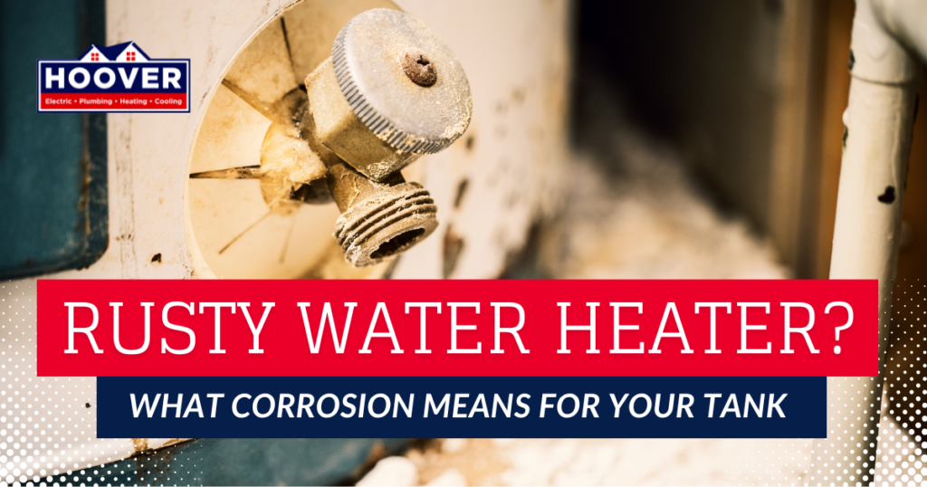 signs of a corroded water heater
