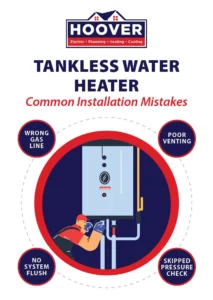 Tankless water heater hookup